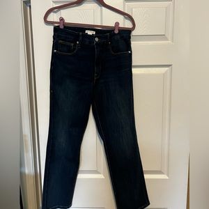 Good American Jeans! GOOD LEGS STRAIGHT JEANS | BLUE004. Fit Size: 12